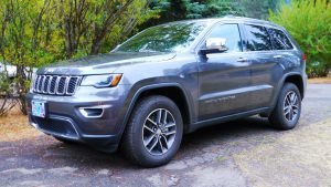 Jeep Cherokee at Wallowa Lake State Park