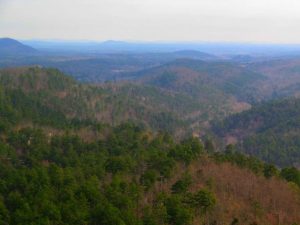 View of Ouachita Mountains-Hot Springs AR
