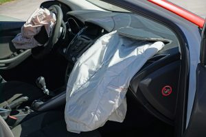 collision air bags deployed