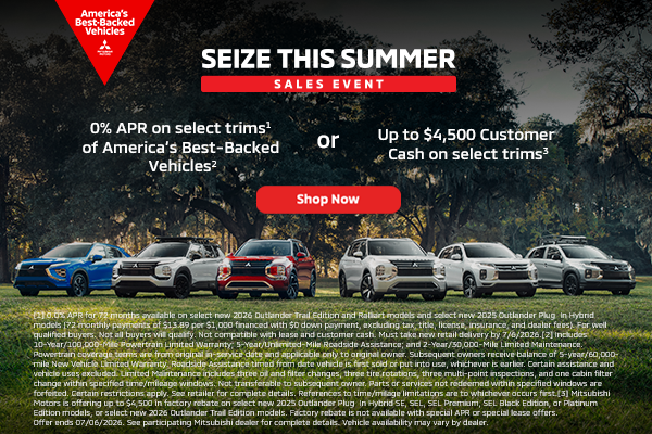 0% APR or $4,500 Customer Cash on Select Trims