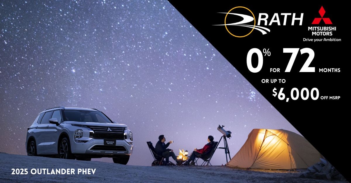 Summer Sales Drive at Rath Mitsubishi in Springdale AR