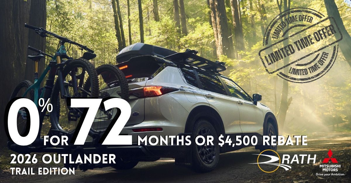 Summer Sales Drive at Rath Mitsubishi in Springdale AR