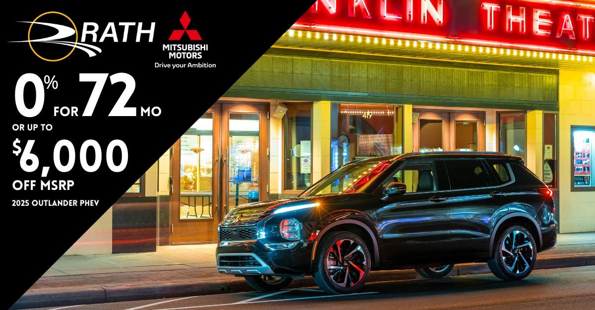 Summer Sales Drive at Rath Mitsubishi in Springdale AR